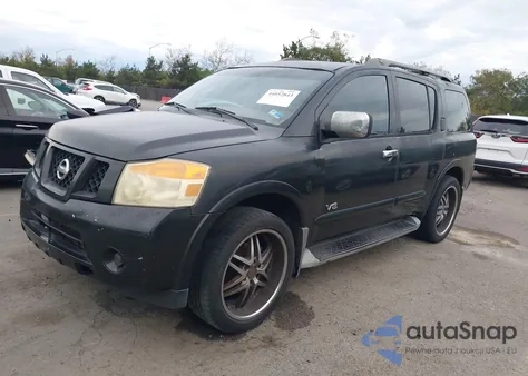 2008 Nissan Armada Se из США, поврежденный, VIN 5N1AA08D08N618597